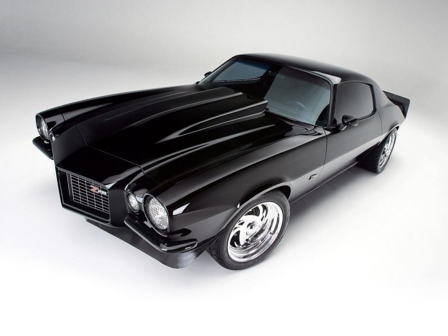 Chevrolet Camaro Z28 Matte Black '1971